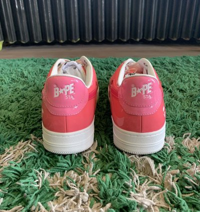 Bape Pink Bapestas