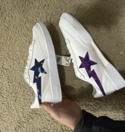 Bape Reebok Club 85