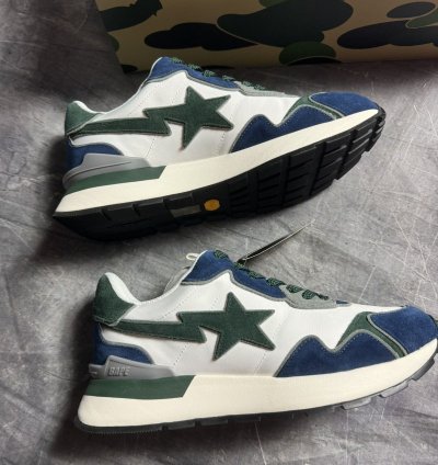 BAPE ROAD STA EXPRESS 2 WHITE NAVY
