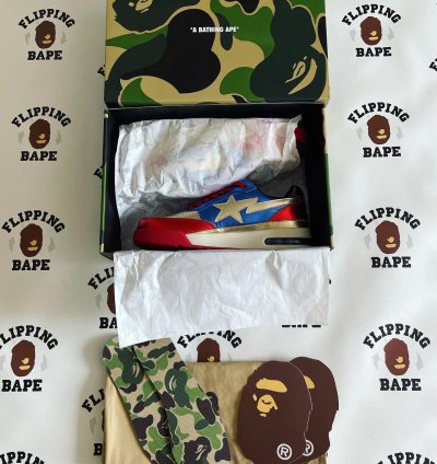 BAPE ROAD STA NAVY