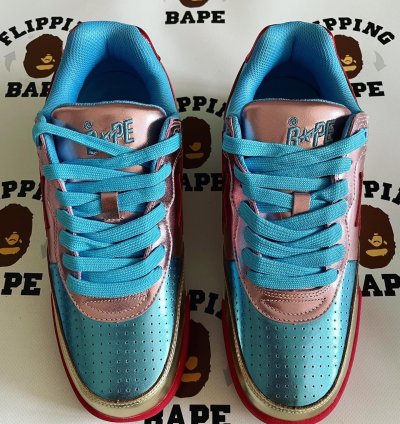 BAPE ROAD STA PINK