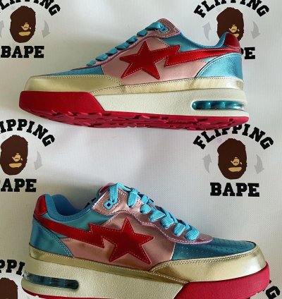 BAPE ROAD STA PINK