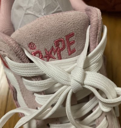 Bape Roadsta Pastel Pink