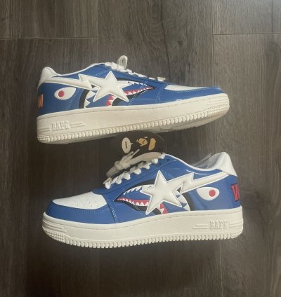 Bape Shark Bapestas Blue DS