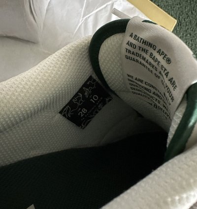 BAPE SK8 STA 1 Sneakers Green and Black