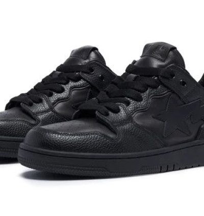 BAPE SK8 STA 3 BLACK SIZE 12