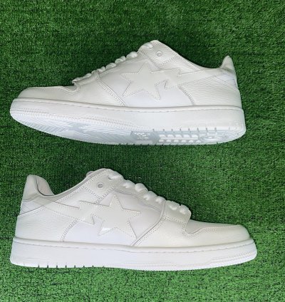 BAPE SK8 STA 3 WHITE SIZE 9 5