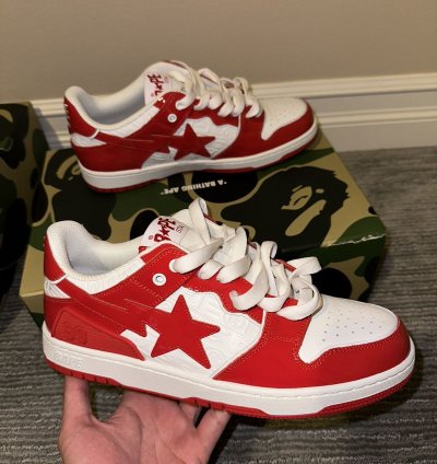 BAPE SK8 STA 5 - RED