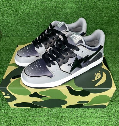 BAPE SK8 STA 5 BLACK SIZE 11