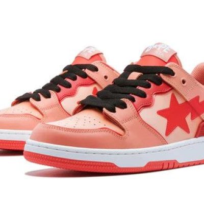 BAPE SK8 STA 5 ORANGE SIZE 10