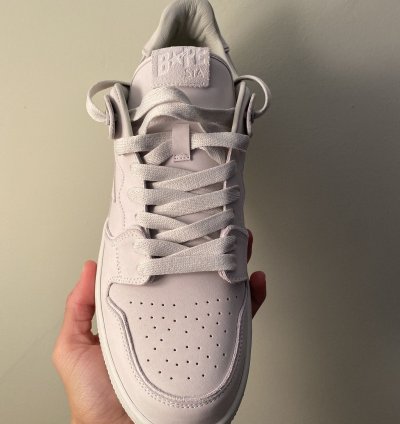 Bape sk8 sta all white