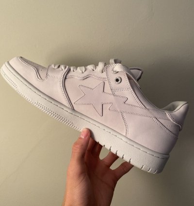 Bape sk8 sta all white