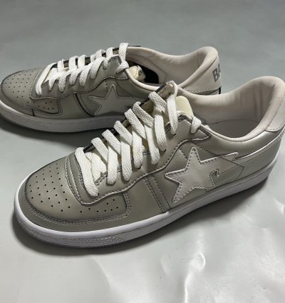 BAPE sk8 sta silver