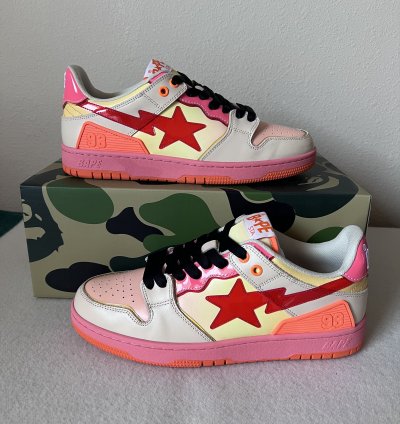 Bape Sk8 Sta Sneaker Orange