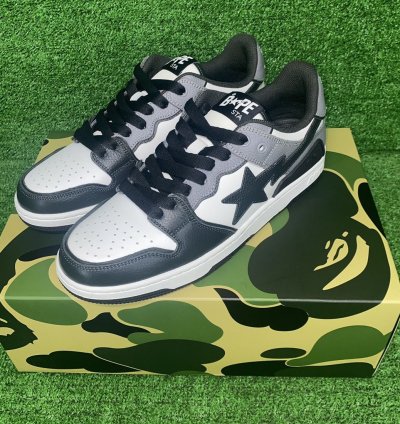 Bape Sk8Sta 5 Black Gray Size 10