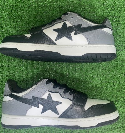 Bape Sk8Sta 5 Black Gray Size 10