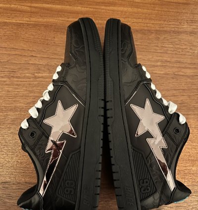 Bape Sk8sta Black Silver