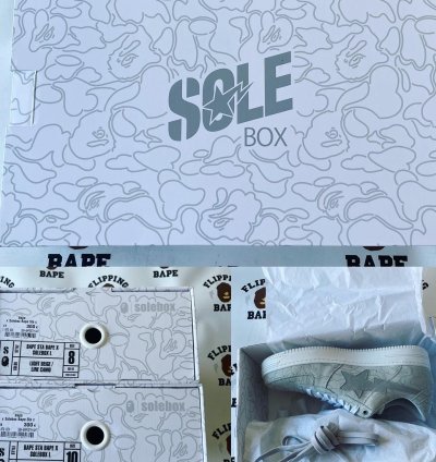 BAPE SOLEBOX BAPESTA 2023