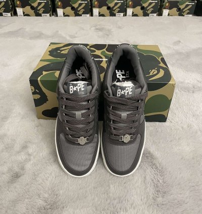 BAPE STA 1 LINE CAMO CHARCOAL SIZE 8