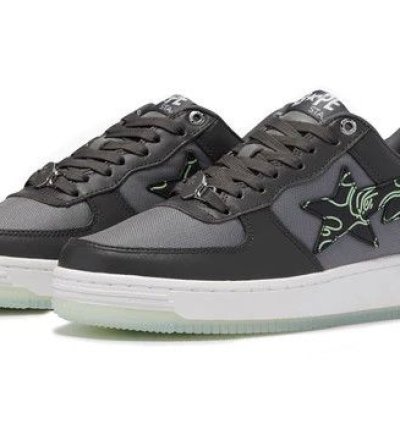BAPE STA 1 LINE CAMO CHARCOAL SIZE 8 5