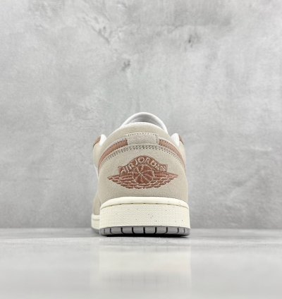200 K version Air Jordan 1 Low Beige Brown AJ1 Joe 1 Low Top Casual Shoes HF1567