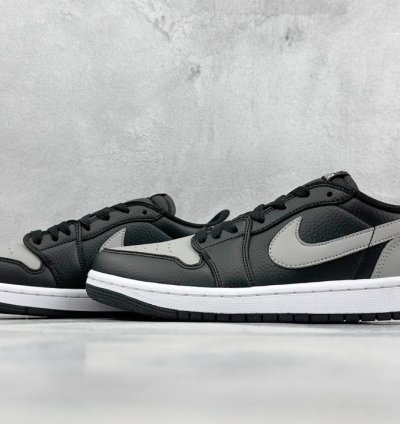 200 K version of Jordan Air Jordan 1 Low OG Shadow black and gray CZ0790-003