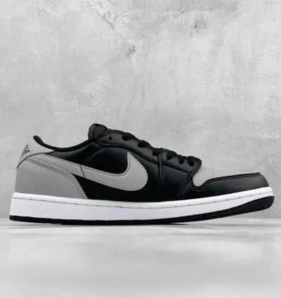 200 K version of Jordan Air Jordan 1 Low OG Shadow black and gray CZ0790-003