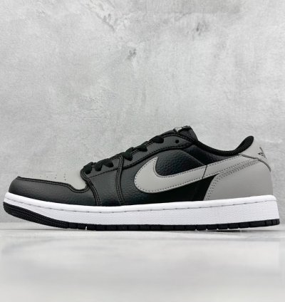 200 K version of Jordan Air Jordan 1 Low OG Shadow black and gray CZ0790-003