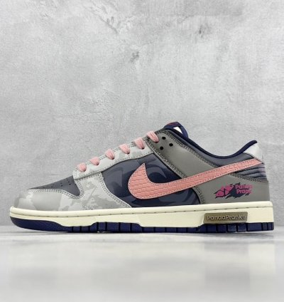 300 Nk Dunk Low Panda Prank - Pioneer Knight Sand Heart Purple Brown Pink SB Str
