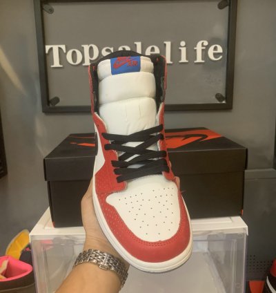 Air Jordan 1 Retro High 'Spider-Man Origin Story' 555088-602