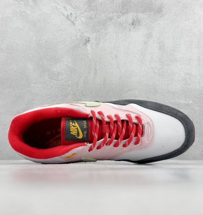 220 Nike Air Max 1 pink pants white retro casual running shoes FZ4133-64