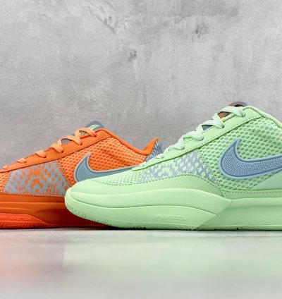 260 GJR Nike JA 1 EP Morant anti-slip low-top basketball shoes FV1288-800 - Puti