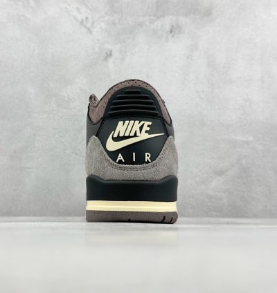 520 OG version A Ma Maniere x Jordan Air Jordan 3 black purple FZ4811-001