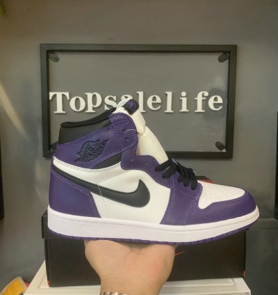 Air Jordan 1 Retro High OG 'Court Purple 2.0' 555088-500