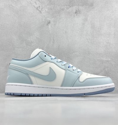200K version of Air Jordan 1 Low Bubble Sea Salt Cool Summer AJ1 Joe 1 Low Top C