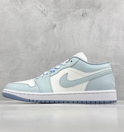 200K version of Air Jordan 1 Low Bubble Sea Salt Cool Summer AJ1 Joe 1 Low Top C