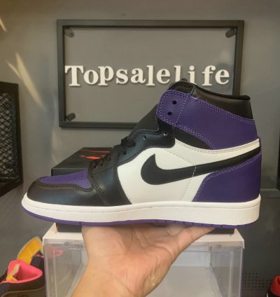 Air Jordan 1 Retro High OG 'Court Purple' 555088-501