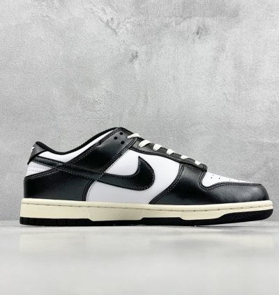 200 ST version of NIKE SB Dunk Low Prm Vintage Pande old panda FQ8899-100 -