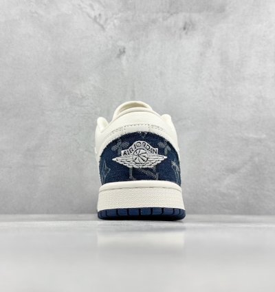 280 LV x Air Jordan 1 Low Denim Blue SJ9950-003 -