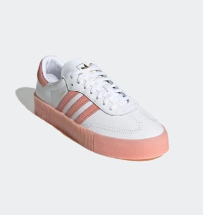 adidas Shoes Sambarose White Trace Pink - FW4201