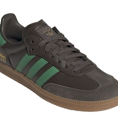adidas Shoes Samba OG Shadow Olive Green - IG6175