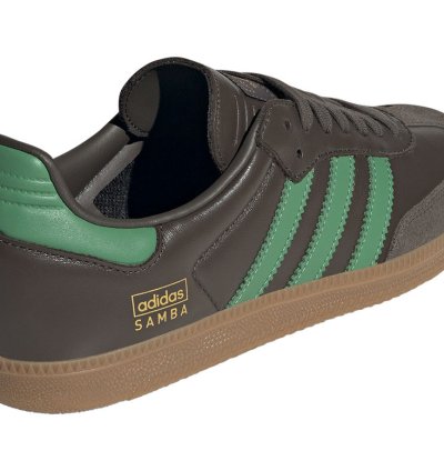 adidas Shoes Samba OG Shadow Olive Green - IG6175