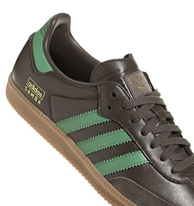adidas Shoes Samba OG Shadow Olive Green - IG6175