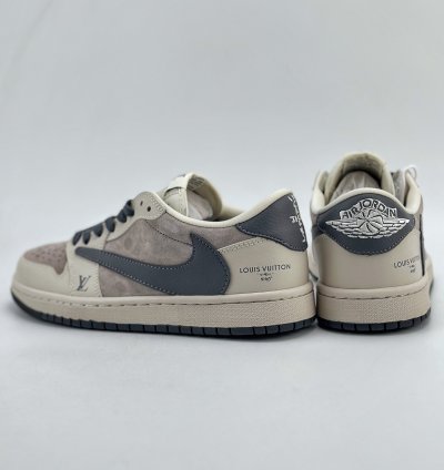 280 Travis Scott x Nike Air Jordan 1 Low x Louis Vuitton Air Jordan 1 Low revers