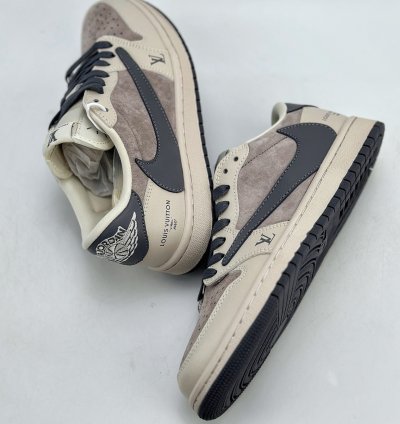 280 Travis Scott x Nike Air Jordan 1 Low x Louis Vuitton Air Jordan 1 Low revers