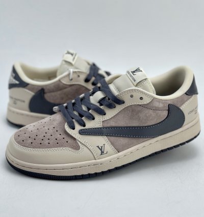 280 Travis Scott x Nike Air Jordan 1 Low x Louis Vuitton Air Jordan 1 Low revers