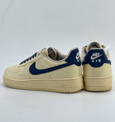 200 Nike Air Force 1 Low 07 3M canvas cream yellow 315122-109 - Putian high imit