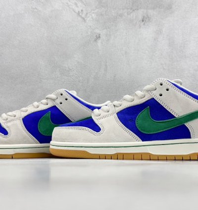 220 ST version of NIKE SB Dunk Low blue rice green HF3704-001 -