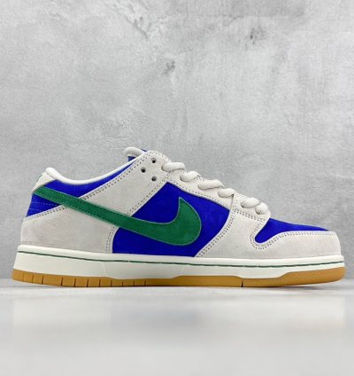 220 ST version of NIKE SB Dunk Low blue rice green HF3704-001 -