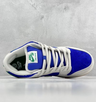 220 ST version of NIKE SB Dunk Low blue rice green HF3704-001 -